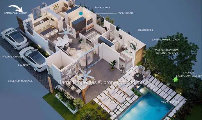 New residential project in Trou aux Biches – Lots for sale (Exclusive opportunity)