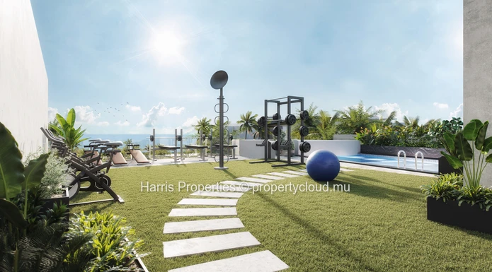 A vendre sur plan : de superbes appartements R+2 à vendre à Tamarin