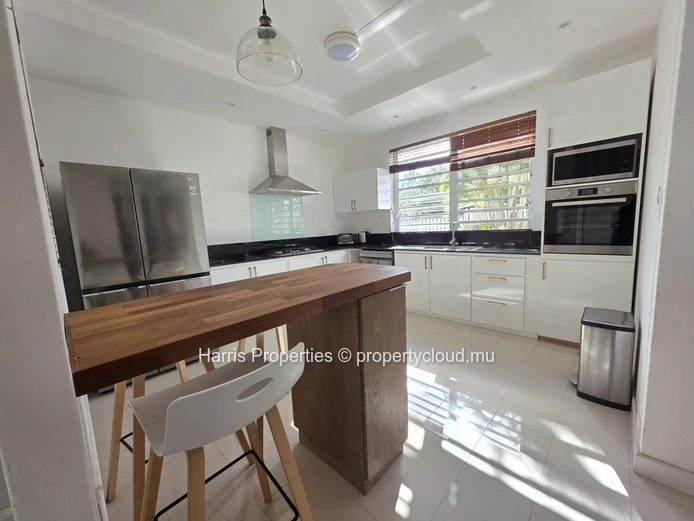 Beautiful individual house for rent in a secure residential complex in Trou aux Biches