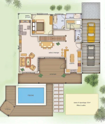 Private villa of 230m2 for sale in Grand-Baie
