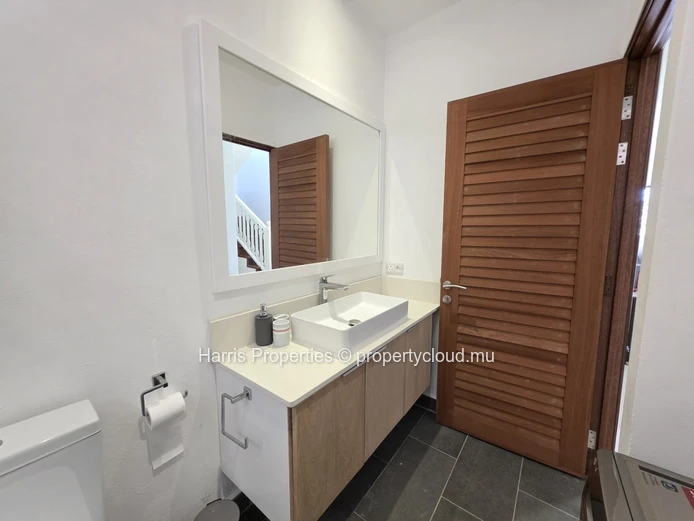 Beautiful individual house for rent in a secure residential complex in Trou aux Biches