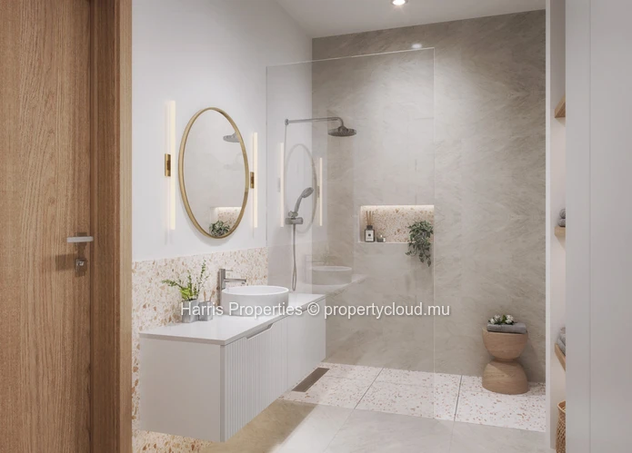 A vendre sur plan : de superbes appartements R+2 à vendre à Tamarin
