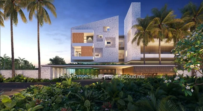 Luxury apartment with private garden, for sale in Trou aux Biches.