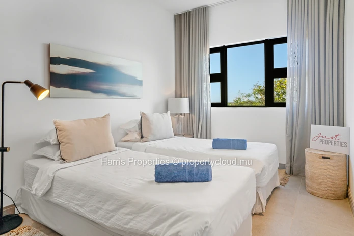 Résidence privée St Antoine – Élégant appartement 3 chambres avec vue sur le lagon