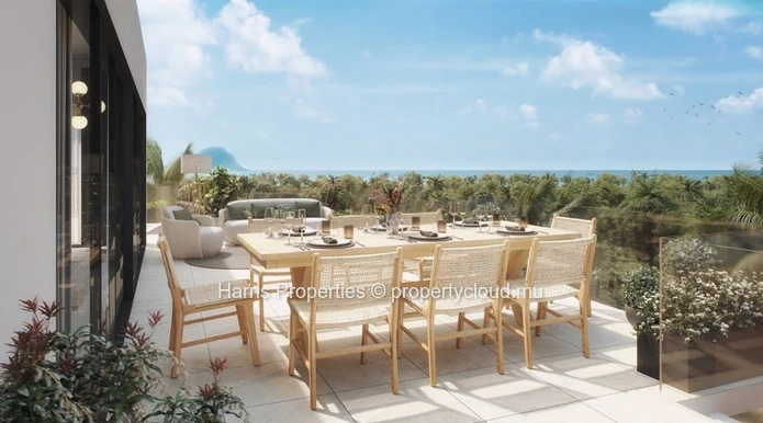 A vendre sur plan : de superbes appartements R+2 à vendre à Tamarin