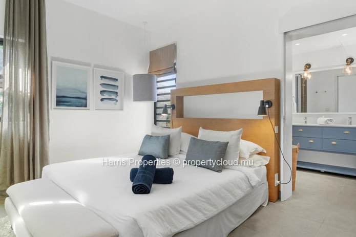 Résidence privée St Antoine – Élégant appartement 3 chambres avec vue sur le lagon