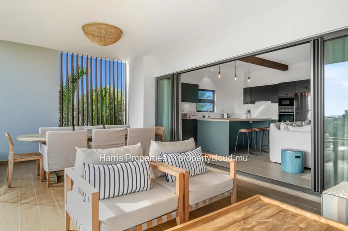 Résidence privée St Antoine – Élégant appartement 3 chambres avec vue sur le lagon