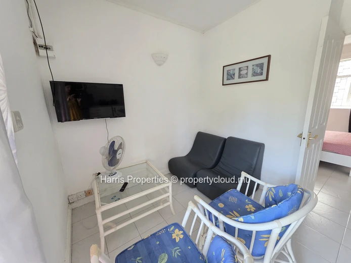 Charming apartment for rent in a secure residence in Pereybere