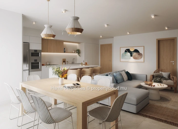 A vendre sur plan : de superbes appartements R+2 à vendre à Tamarin