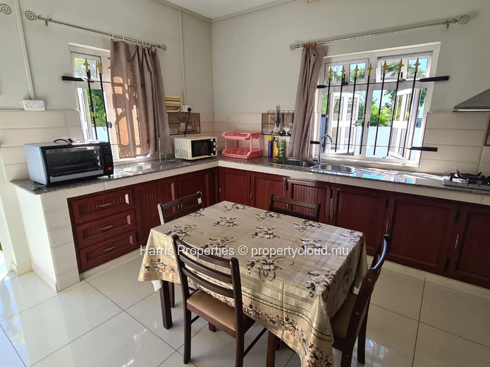 Splendid single-storey individual house for rent in Cap Malheureux