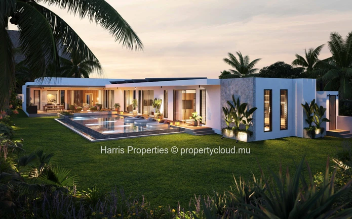 Luxueuses villas privées de plain-pied à vendre à Trou aux Biches