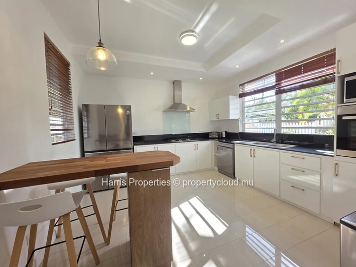 Beautiful individual house for rent in a secure residential complex in Trou aux Biches