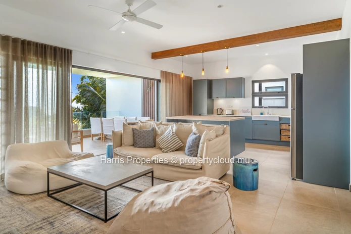 Résidence privée St Antoine – Élégant appartement 3 chambres avec vue sur le lagon