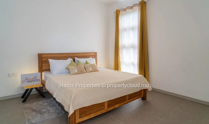 Stunning beachfront apartment located within a secure complex in Trou d’Eau Douce available for rent