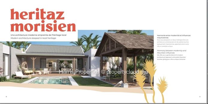For Sale – New development of 8 prestigious villas in phase 1 in Mont Mascal / Cap Malheureux