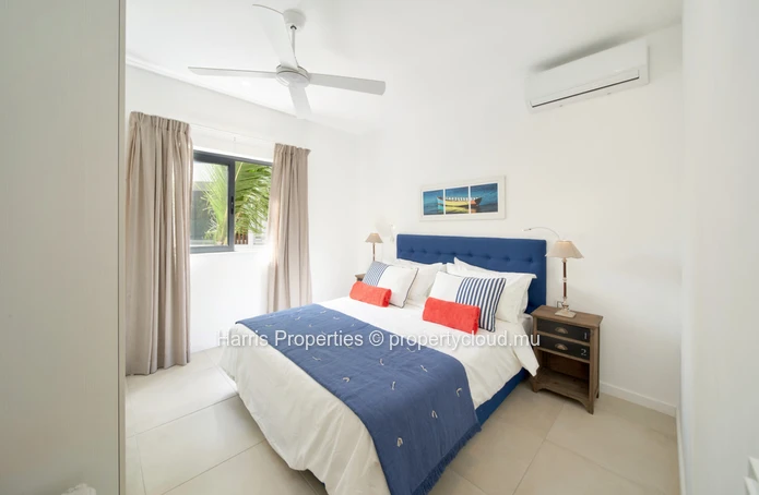 G+2 apartment – Pointe aux Canonniers (2 minutes by car from Mont Choisy beach)