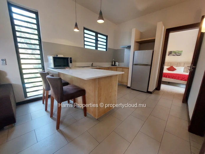 Appartement moderne à louer dans un complexe hôtelier à Pereybère
