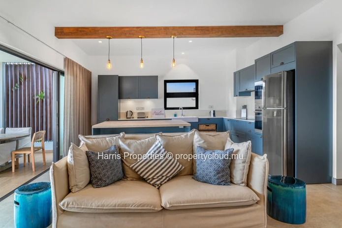 Résidence privée St Antoine – Élégant appartement 3 chambres avec vue sur le lagon