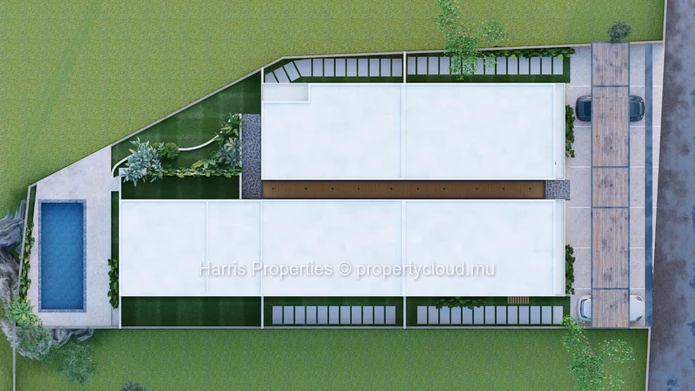 Duplex moderne à vendre à Pereybere – En cours de construction