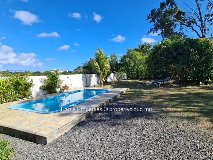 Splendid single-storey individual house for rent in Cap Malheureux