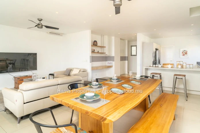 Exquisite penthouse for rent in Trou aux Biches