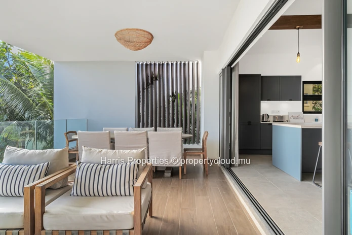 Résidence privée St Antoine – Élégant appartement 3 chambres avec vue sur le lagon