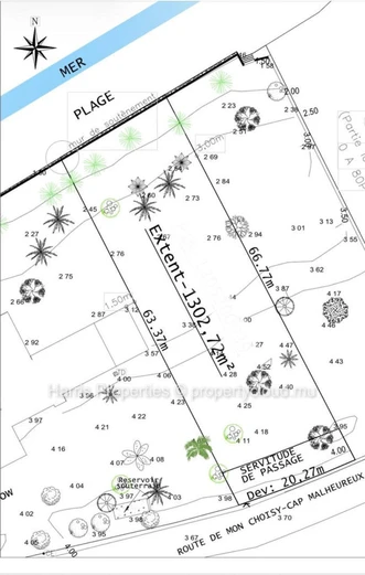 Exceptional Beachfront Land For Sale In Pereybere – Rare Investment Opportunity 