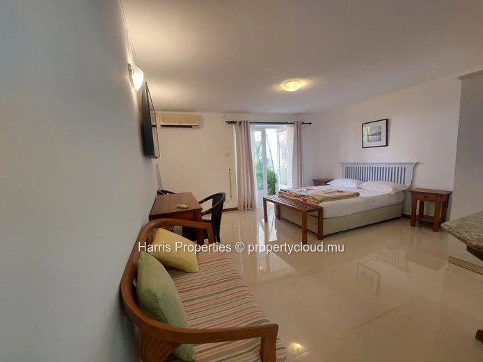 Studio for rent in a secure residential complex in Grand Baie